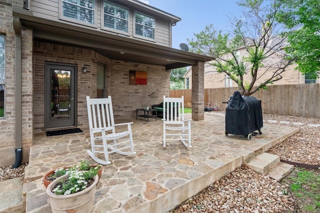 3912 Walsh Ranch Blvd, Round Rock, TX 78681 - view of patio featuring grilling area
