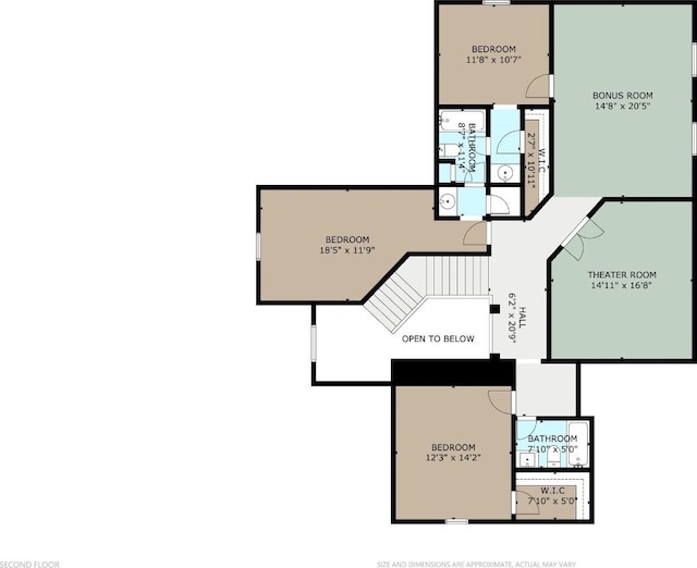 3912 Walsh Ranch Blvd, Round Rock, TX 78681 - view of home floor plan