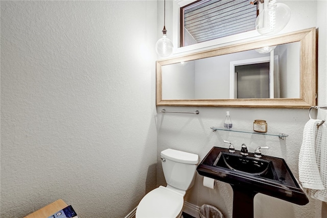 half bath with toilet