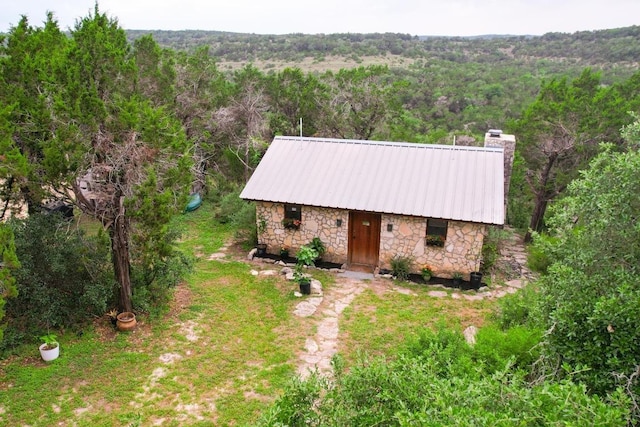 8100 Kuhn Dr, Austin, TX 78736 - aerial view featuring a forest view