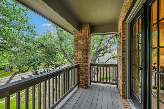 view of deck