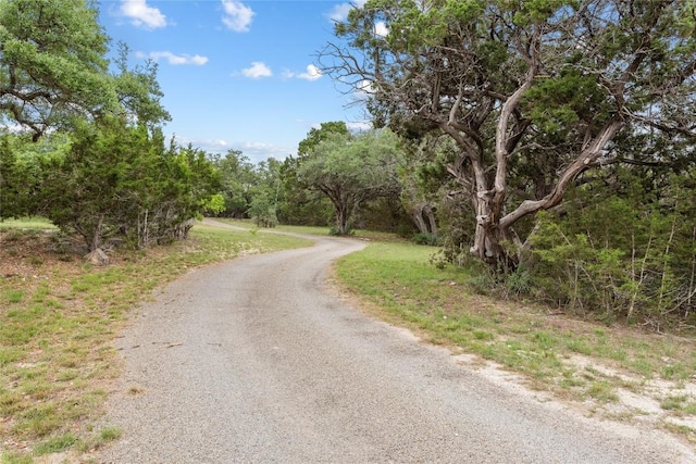 view of road