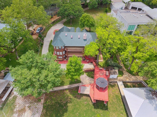 640 Woodlake Dr, Mcqueeney, TX 78123 - aerial view of property and surrounding area