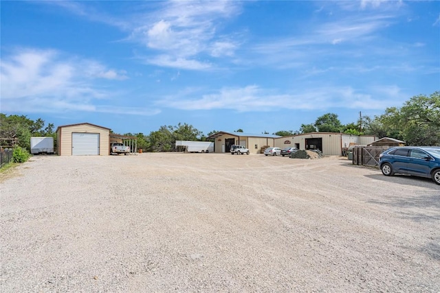 exterior space with driveway
