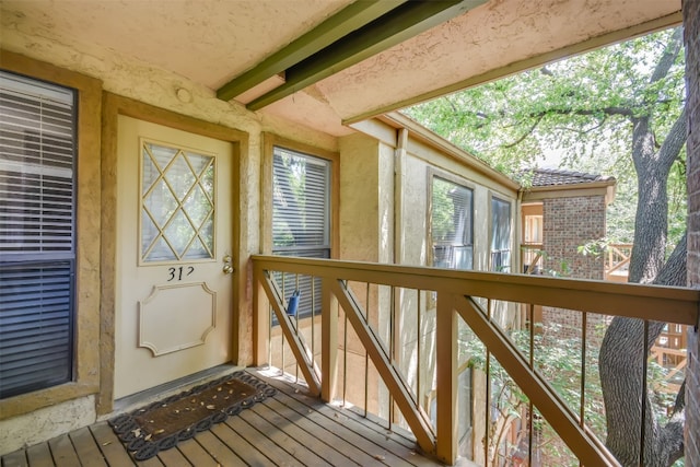 exterior space featuring stucco siding