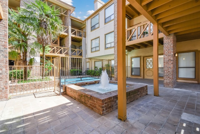view of patio