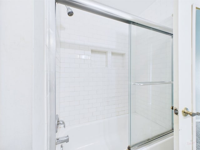 806 W 24th St Unit 312, Austin, TX 78705 - bathroom with shower / bath combination with glass door