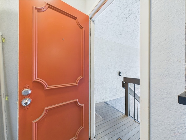 806 W 24th St Unit 312, Austin, TX 78705 - doorway to property featuring stucco siding