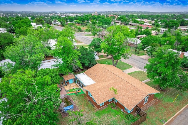 1207 Flag St, Llano, TX 78643 - birds eye view of property