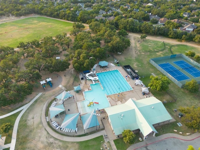 bird's eye view