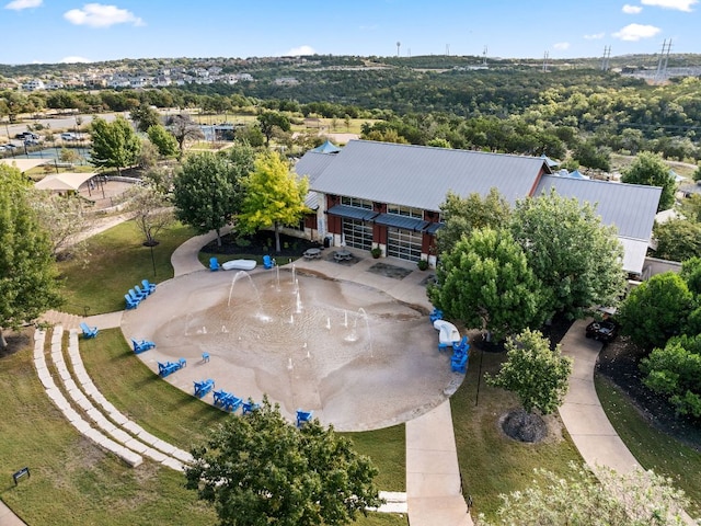 drone / aerial view