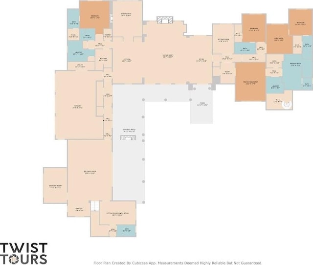 511 County Road 262, Georgetown, TX 78633 - floor plan / room layout