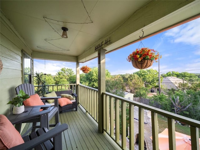 6407 Poncha Pass, Austin, TX 78749 - view of wooden terrace