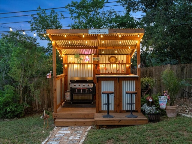6407 Poncha Pass, Austin, TX 78749 - deck featuring area for grilling