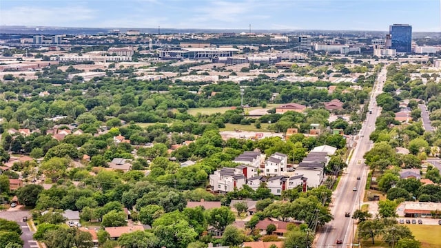 bird's eye view featuring a view of city