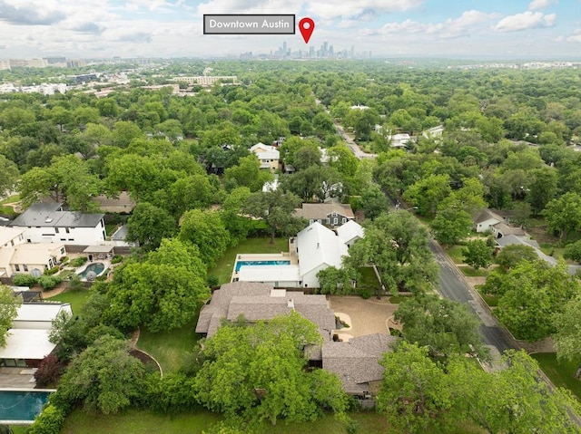5517 Woodview Ave, Austin, TX 78756 - birds eye view of property