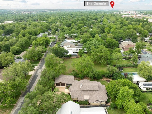 5517 Woodview Ave, Austin, TX 78756 - aerial view with a residential view