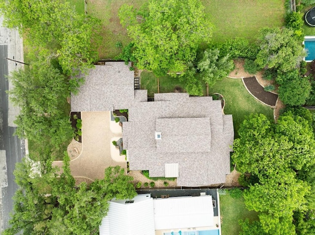 5517 Woodview Ave, Austin, TX 78756 - bird's eye view