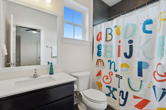 14108 Laurinburg Dr, Austin, TX 78717 - bathroom featuring vanity and curtained shower