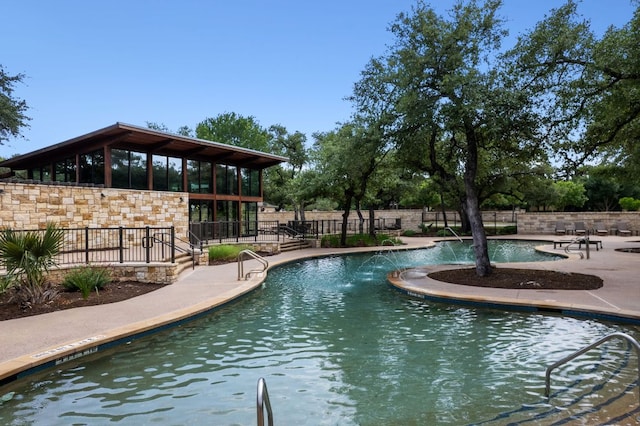14108 Laurinburg Dr, Austin, TX 78717 - community pool with a patio area