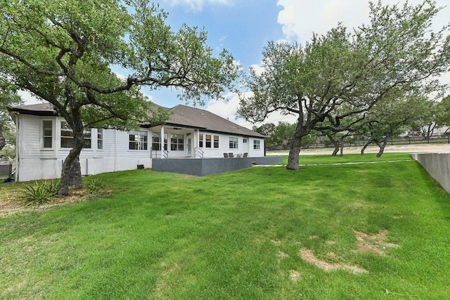 view of yard