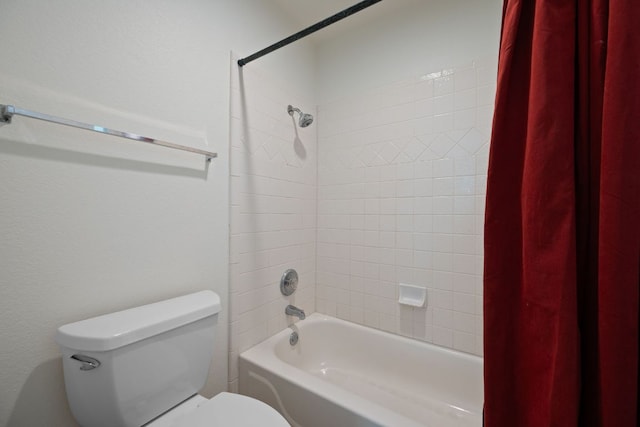 13305 Kinder Pass, Austin, TX 78727 - bathroom featuring toilet and washtub / shower combination