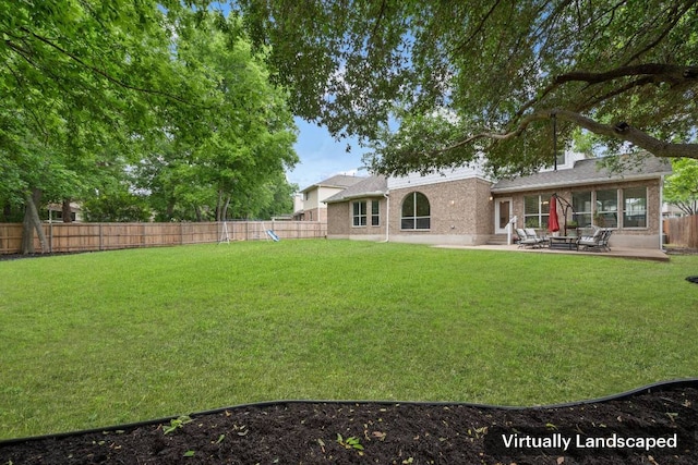 13305 Kinder Pass, Austin, TX 78727 - view of yard with a patio
