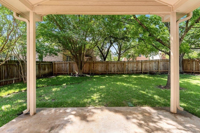 1809 Johnson Way, Round Rock, TX 78681 - view of yard with a patio and a fenced backyard
