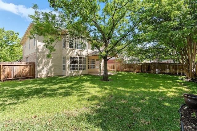 1809 Johnson Way, Round Rock, TX 78681 - view of yard featuring a fenced backyard