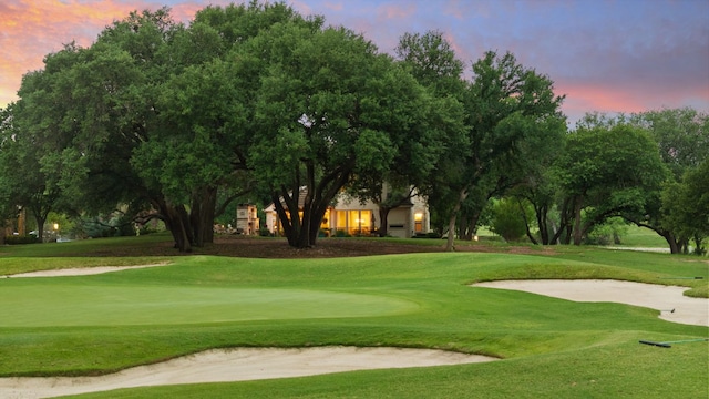 109 Lost Spur, Horseshoe Bay, TX 78657 - view of community featuring a yard and golf course view