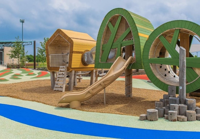 view of communal playground