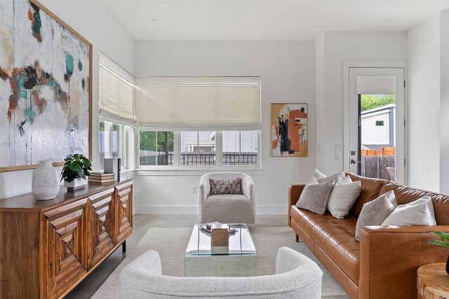 5510 Woodrow Ave Unit 1, Austin, TX 78756 - living area with baseboards