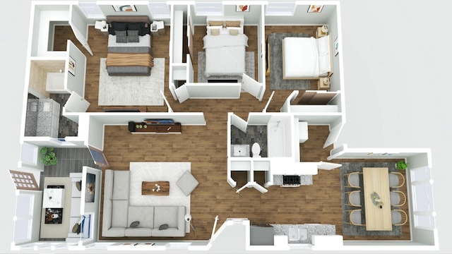 view of layout