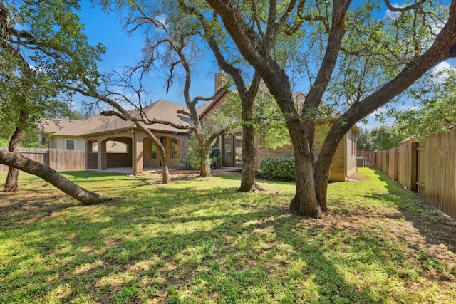 10408 Nicolet Way, Austin, TX 78717 - view of yard