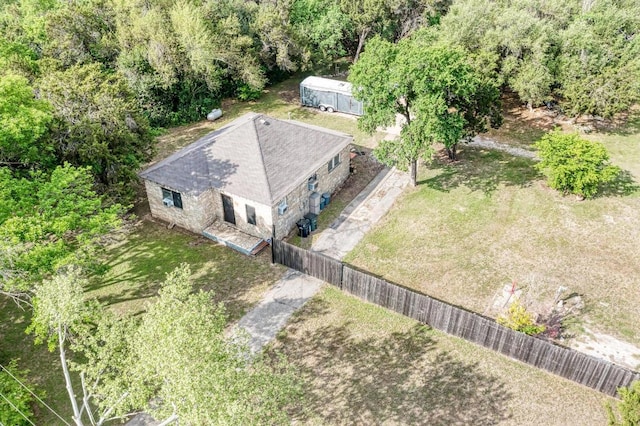 drone / aerial view