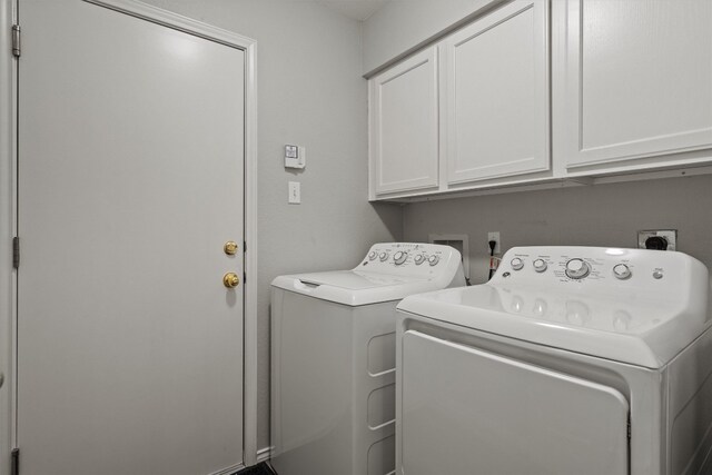 12804 Council Bluff Dr, Austin, TX 78727 - laundry room featuring cabinet space and washing machine and clothes dryer