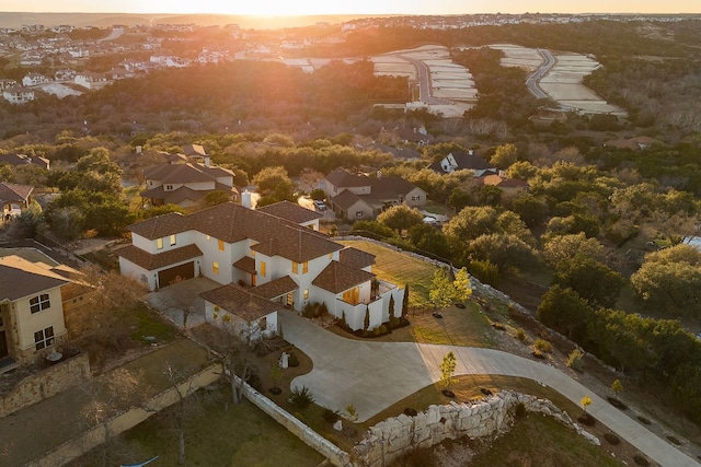 1304 High Lonesome, Leander, TX 78641 - aerial view of property's location featuring nearby suburban area
