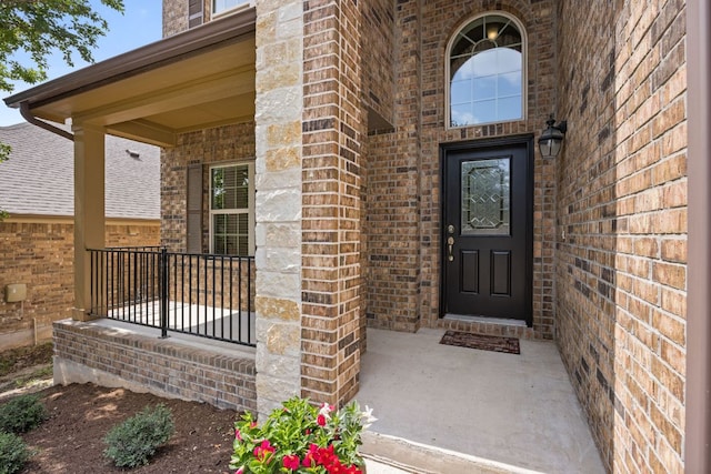 5929 Gunnison Turn Rd, Austin, TX 78738 - entrance to property featuring brick siding