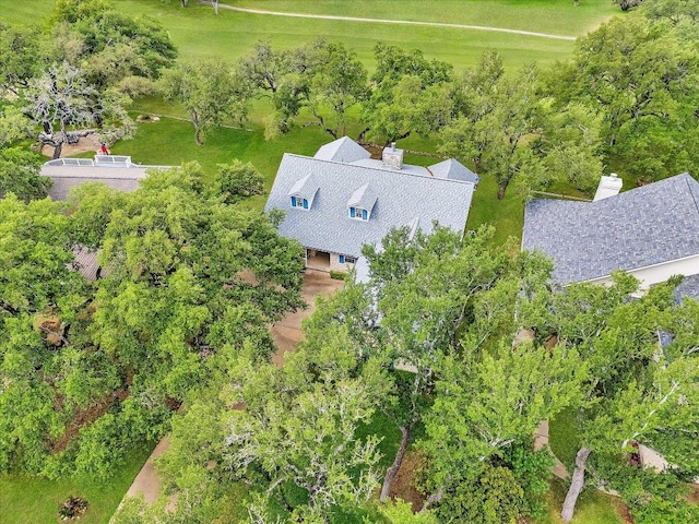 drone / aerial view