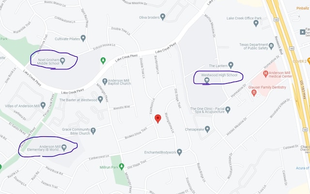 10429 Firethorn Ln, Austin, TX 78750 - map location