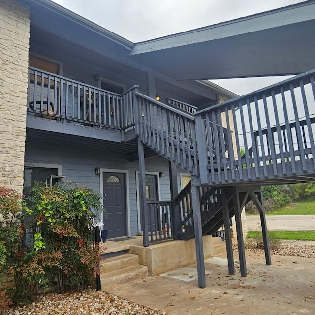 3012 Whisper Oaks Ln Unit I, Georgetown, TX 78628 - exterior space featuring a balcony