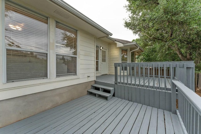 7418 W Magic Mountain Ln, Round Rock, TX 78681 - view of wooden deck