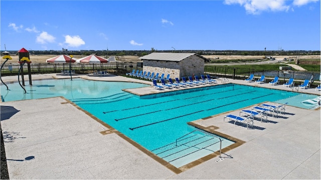 217 Frederick Dr, Georgetown, TX 78626 - community pool with a patio