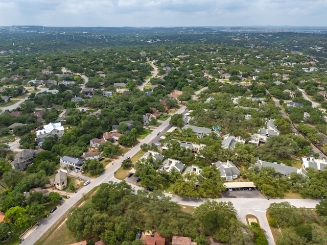 drone / aerial view featuring a residential view