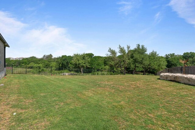 112 Bittik Cv, Georgetown, TX 78628 - view of yard