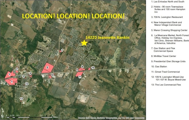 map location