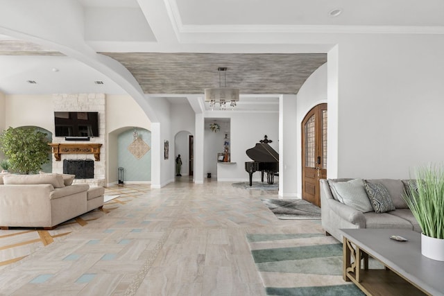 common area featuring visible vents