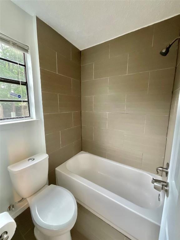 10810 Calcite Trl, Austin, TX 78750 - bathroom with toilet and shower / washtub combination
