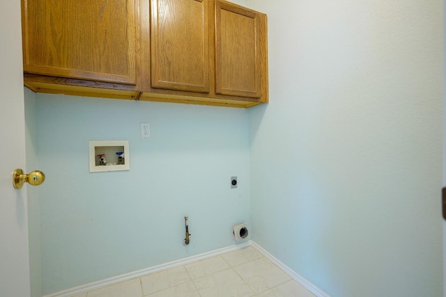 1712 Southwestern Dr, Round Rock, TX 78664 - washroom with cabinet space, electric dryer hookup, washer hookup, and hookup for a gas dryer