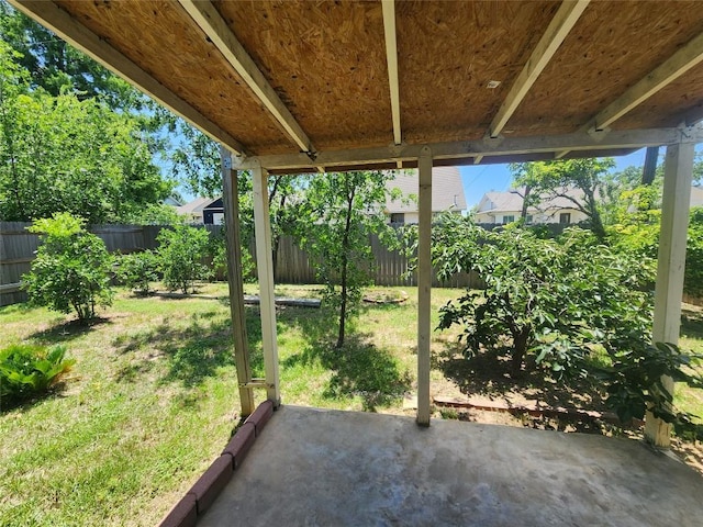 1712 Southwestern Dr, Round Rock, TX 78664 - fenced backyard featuring a patio